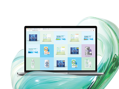 Opal online store product catalog on a laptop